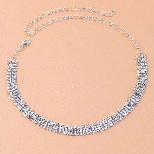 Versatile Personality Fashion Sexy Multi-row Necklace