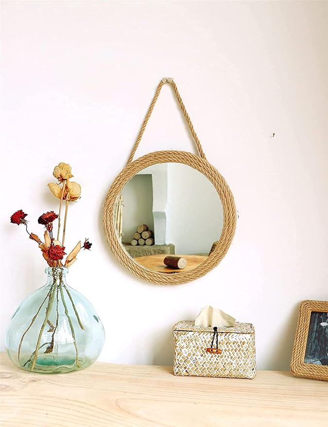 Wall Hanging Mirror (Pack of 2)