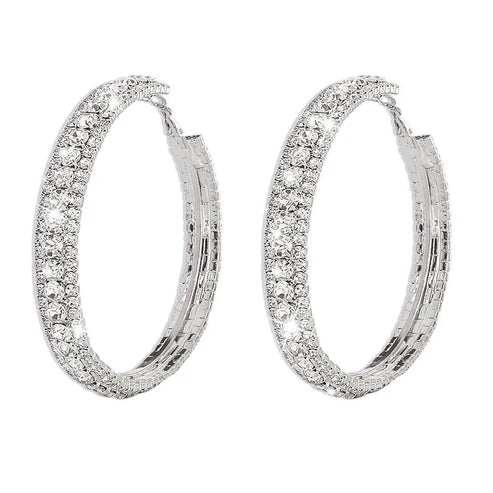 European And American Style Simple Big Ear Ring Women