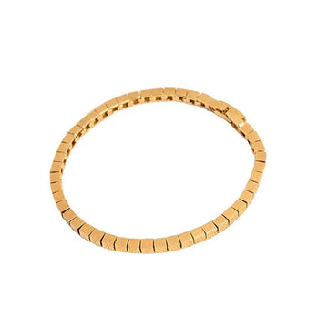 French Gold Stitching Bracelet Simple Fashion Brass